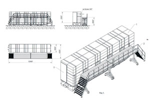 Эстакады, рампы и столы для спецтехники и тракторов