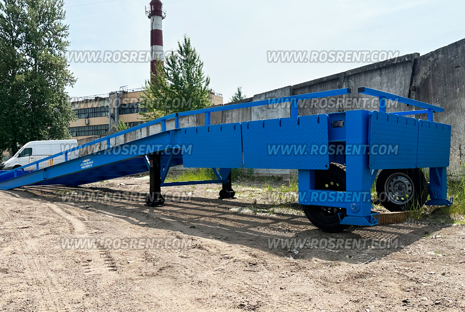 Мобильная рампа Forker OSAR-2-STD-2.0 для погрузки и выгрузки фур и ...