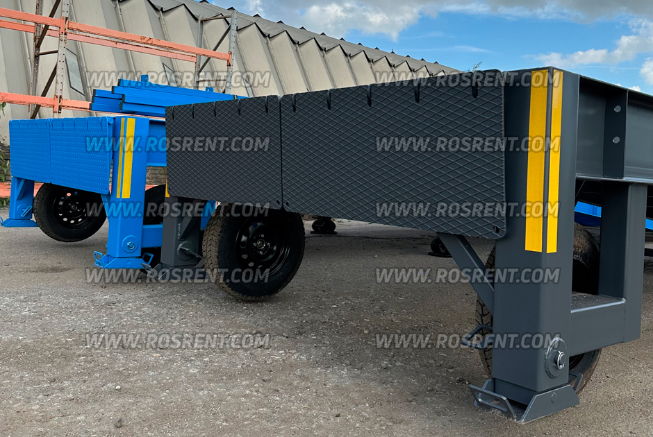 Мобильная рампа Forker OSAR-2-STD для погрузки и выгрузки фур и ...